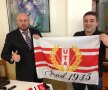 Adrian Marțian (stînga) alături de  Giovani Catanzariti
