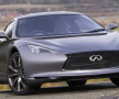 FOTO Un test unic » Drive-testul cu Infiniti Emerg-e a avut loc pe pista pe care James Bond şi-a răsturnat Aston Martin-ul