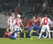 VIDEO + FOTO Start ratat » Steaua a pierdut în Olanda, 0-2, şi are şanse mici la calificarea în optimi