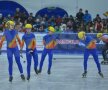 Primii sportivi care au intrat în febra întrecerilor de la FOTE au fost cei de la short track