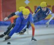Primii sportivi care au intrat în febra întrecerilor de la FOTE au fost cei de la short track
