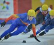 Primii sportivi care au intrat în febra întrecerilor de la FOTE au fost cei de la short track