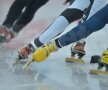 Primii sportivi care au intrat în febra întrecerilor de la FOTE au fost cei de la short track