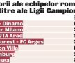 Premieră istorică! » Roş-albaştrii întîlnesc pentru prima dată o deţinătoare en titre a Ligii Campionilor