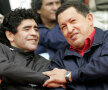 O prietenie bazată pe profunde sentimente antiimperialiste: Maradona şi Chavez