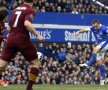 Osman, dreapta, deschide scorul pentru Everton. Era minutul 32
