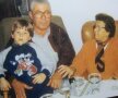 Sergio, alături de bunicii din partea mamei