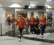 GALERIE FOTO Naţionala României a ajuns la Budapesta! Mutu şi compania au părut relaxaţi pe aeroport