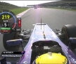 Webber a făcut semne obscene către coechipierul său, după ce acesta l-a depășit