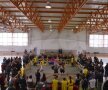 Bătăliile se dau într-un ring
în jurul căruia spectatorii
gustă spectacolul cu săbii și
scuturi