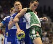 FOTO şi VIDEO Bătălia finală se dă la Veszprem » Oltchim a pierdut meciul tur cu Gyor, scor 22-24