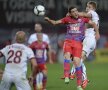 FOTO şi VIDEO Bourceanu a salvat un punct pentru lider » Rapid - Steaua 1-1, după un derby umbrit de incidente