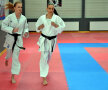 FOTO Ioana Simion şi Alexandra Mirea, între medicină şi karate