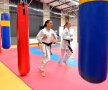 FOTO Ioana Simion şi Alexandra Mirea, între medicină şi karate