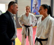 FOTO Ioana Simion şi Alexandra Mirea, între medicină şi karate
