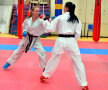 FOTO Ioana Simion şi Alexandra Mirea, între medicină şi karate