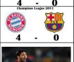 FOTO Glumele zilei pe net după înfrîngerea categorică a Barcelonei cu Bayern Munchen :D