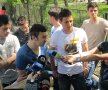 FOTO UPDATE Jucătorii Sportului vor da declaraţii la Poliţie! Şiman, glume cu ziariştii: "Plecaţi acasă că vine Paştele!"