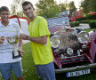 Max, Horia, trofeul și o mașină de epocă la Arenele BNR