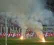 FOTO Nici un derby fără brichete » Dinamo - Steaua a fost oprit din cauza obiectelor aruncate din tribună