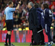 Mourinho a fost eliminat de arbitru.