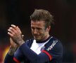 VIDEO+FOTO End it like Beckham » Superstarul englez s-a retras şi a izbucnit în lacrimi la ultimul meci de acasă al lui PSG