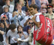 Federer i-a dezamăgit pe cei doi studenţi români