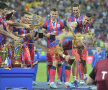 FOTO Party roş-albastru, bere brună » Cum au sărbătorit steliştii victoria din Supercupă