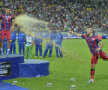 FOTO Party roş-albastru, bere brună » Cum au sărbătorit steliştii victoria din Supercupă