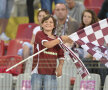 Cu mic cu mare, suporterii alb-vișiniilor au venit pe stadionul Dinamo