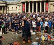 FOTO Scoţienii au invadat Londra » Capitala Angliei a fost lăsată în ruine
