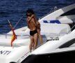 Luna iulie a fost a vacanţei, petrecută alături de prietenă, Maria Francisca Perello, la Mallorca