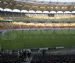 Terenul de pe Naţional Arena înainte de Steaua - Legia Foto: Raed Krishan