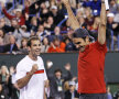 Pete Sampras și Roger Federer, foto: reuters