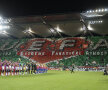 Coregrafia realizată de fanii polonezi i-a impresionat inclusiv pe românii prezenți pe stadion // Foto: Raed Krishan (Varșovia)