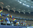 Steguleţele tricolore au acoperit cele trei inele ale Arenei Naţionale