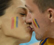 Un sărut în "tricolor"