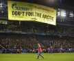 VIDEO şi FOTO » Închide UEFA porţile la Basel - Steaua? Proteste împotriva sponsorului Ligii, 23 de răniţi şi 10 arestaţi la meciul elveţienilor cu Schalke