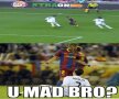 GALERIE FOTO El Clasico s-a terminat, meciul fanilor continuă » Cele mai amuzante poze, după Barcelona - Real Madrid