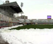Cristescu şi galeria au deszăpezit stadionul înainte de meciul cu Berceni: "Am pus şi eu mîna pe lopată, nu mi-e ruşine"