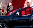 FOTO Super-bolizii jucătorilor Realului » Audi RS6 de 560 de cai pentru Ronaldo! Audi le-a făcut cadou şi maşini pentru copii :D