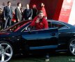 FOTO Super-bolizii jucătorilor Realului » Audi RS6 de 560 de cai pentru Ronaldo! Audi le-a făcut cadou şi maşini pentru copii :D