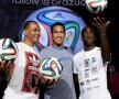 Cafu, Hernane şi Seedorf au prezentat mingea oficială a Campionatului Mondial din 2014