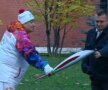 Torţa olimpică reaprinsă cu bricheta