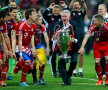 FOTBAL / Jupp Heynckes sărbătoreşte cîştigarea Ligii Campionilor alături de jucătorii de la Bayern Munchen