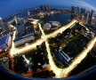 FORMULA 1 / Circuitul din Singapore, iluminat superb