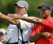 Tiger Woods şi Steve Williams, în perioada în care dominau golful