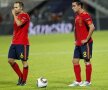 Xavi şi Iniesta sînt piese de bază şi la naţionala Spaniei