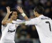 Marcelo e de multe ori primul care îl felicită pe Ronaldo pentru goluri