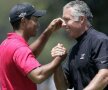 Tiger Woods şi Steve Williams, în perioada în care dominau golful